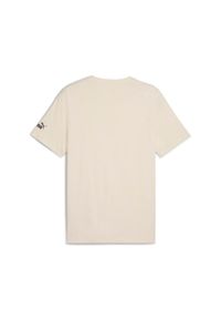Puma - PUMA KOSZULKA SPORT GRAPHIC 68461787 r XXL. Kolor: beżowy