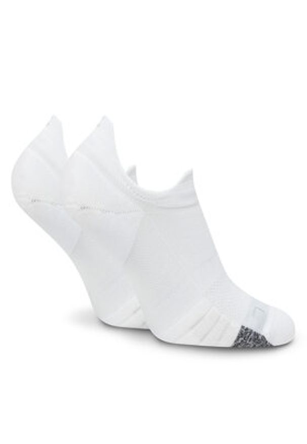 Under Armour Zestaw 3 par niskich skarpet unisex 1387052 Biały. Kolor: biały. Materiał: syntetyk