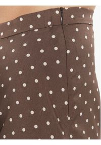 Marella Spódnica mini Lauro 2331060336200 Brązowy Regular Fit. Kolor: brązowy. Materiał: syntetyk #3