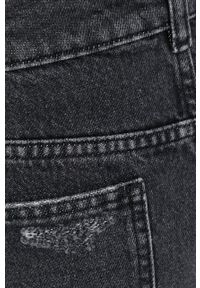 Notes du Nord jeansy damskie high waist. Stan: podwyższony. Kolor: szary #3