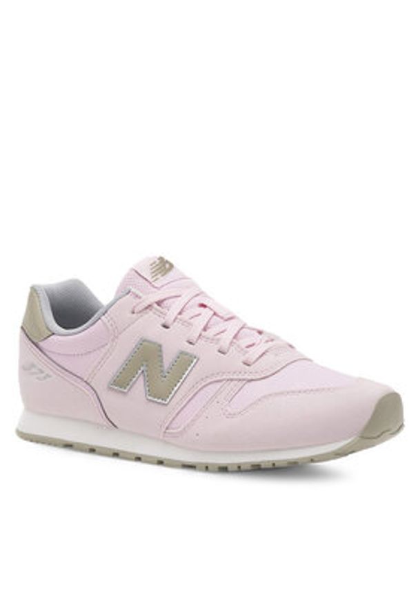 New Balance Sneakersy YC373VD2 Różowy. Kolor: różowy. Materiał: materiał. Model: New Balance 373