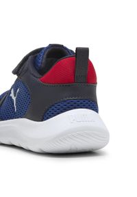 Puma - Dziecięce sneakersy PUMA Fun Racer 2 PUMA New Navy White Clyde Royal Blue. Okazja: na uczelnię. Kolor: niebieski, wielokolorowy, biały. Sport: joga i pilates