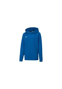 Bluza dla dzieci Puma teamGOAL 23 Casuals Hoody Jr niebieska. Kolor: niebieski