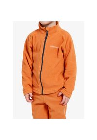 Bluza rozpinana dziecięca Didriksons Monte Full Zip. Kolor: pomarańczowy