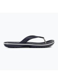 Japonki Crocs Crocband Flip. Kolor: niebieski. Materiał: materiał, syntetyk