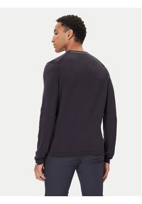 BOSS Sweter K_Ever-X 50541940 Granatowy Regular Fit. Kolor: niebieski. Materiał: bawełna