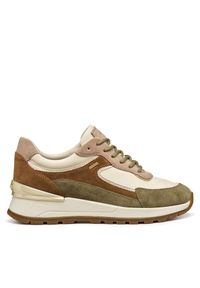 Sneakersy Geox. Kolor: beżowy