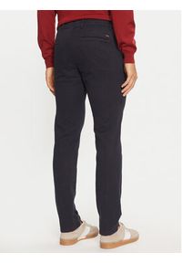 BOSS - Boss Chinosy 50518468 Granatowy Slim Fit. Kolor: niebieski. Materiał: bawełna #4