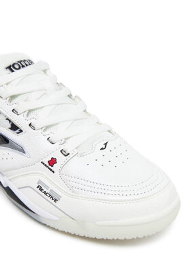 Joma Buty do piłki nożnej Fs Reactive 2502 FSS2502IN Biały. Kolor: biały. Materiał: skóra