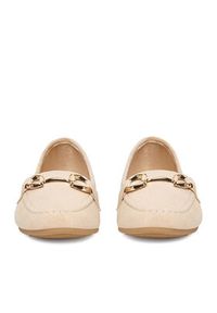 DeeZee Loafersy LE601-42 Beżowy. Kolor: beżowy. Materiał: materiał #7