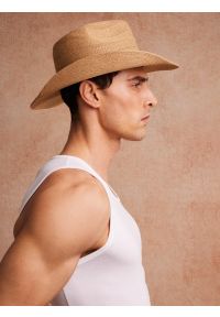 Big-Star - Koszulka męska slim bez rękawów biała Dero 101. Okazja: na co dzień. Kolor: biały. Długość rękawa: bez rękawów. Wzór: aplikacja. Styl: casual, klasyczny #6