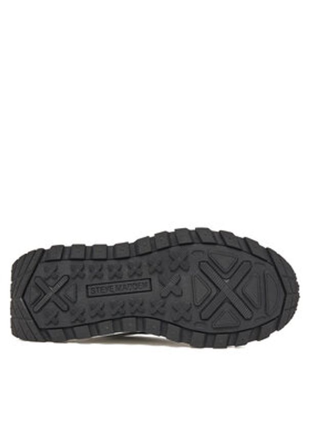Steve Madden Sneakersy Supercampo SM11004808 Srebrny. Kolor: srebrny. Materiał: zamsz, skóra