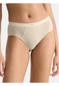 Sloggi Figi klasyczne Ever Ease 10219600 Beżowy. Kolor: beżowy. Materiał: bawełna