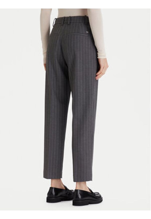 TOMMY HILFIGER - Tommy Hilfiger Chinosy WW0WW46704 Szary Regular Fit. Kolor: szary. Materiał: syntetyk