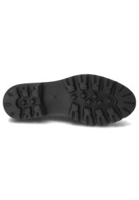 Brązowe Mokasyny Armodo Eleganckie Buty Damskie. Kolor: brązowy. Materiał: skóra. Wzór: aplikacja. Obcas: na obcasie. Styl: elegancki. Wysokość obcasa: średni #6