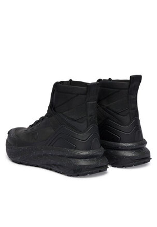 EA7 Emporio Armani Sneakersy 7X000300 AF18451 UC001 Czarny. Kolor: czarny. Materiał: materiał