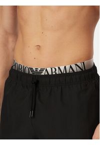 Emporio Armani Szorty sportowe EM000686 AF20432 UC001 Czarny Regular Fit. Kolor: czarny. Materiał: syntetyk. Styl: sportowy #4