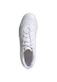 Adidas - Buty piłkarskie adidas Copa Pure.3 Fg HQ8943 białe. Kolor: biały. Materiał: skóra. Szerokość cholewki: normalna. Sport: piłka nożna #3