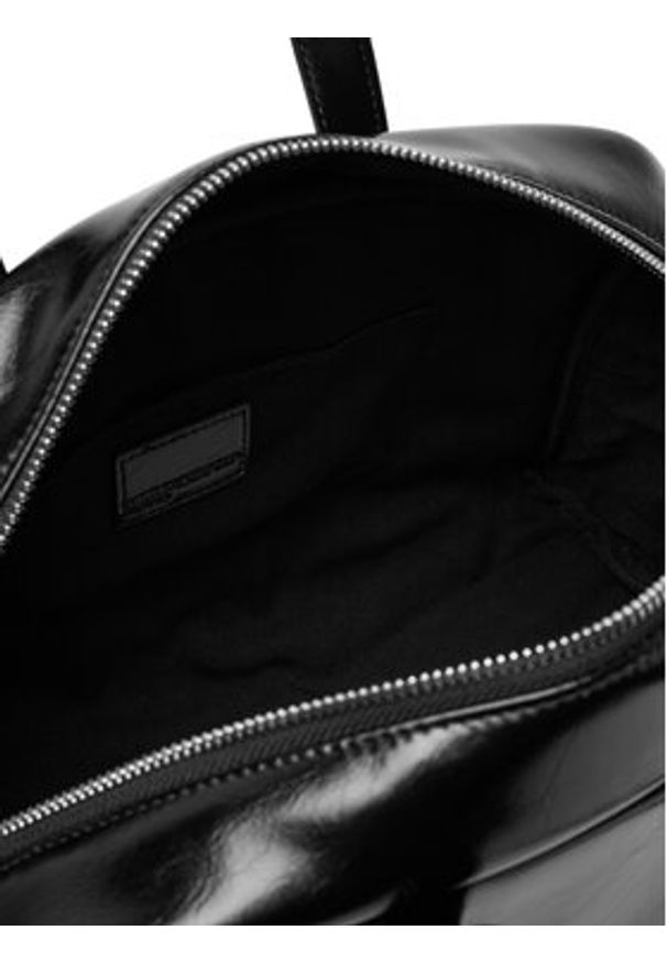 Karl Lagerfeld Jeans Torebka B1W30158 Czarny. Kolor: czarny. Materiał: skórzane