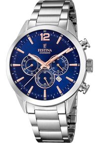 Zegarek Festina Zegarek męski Festina F20343-9 srebrny. Kolor: srebrny #1