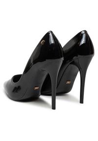DeeZee Szpilki AB2-4503A Czarny. Kolor: czarny. Materiał: syntetyk, materiał. Obcas: na szpilce #6