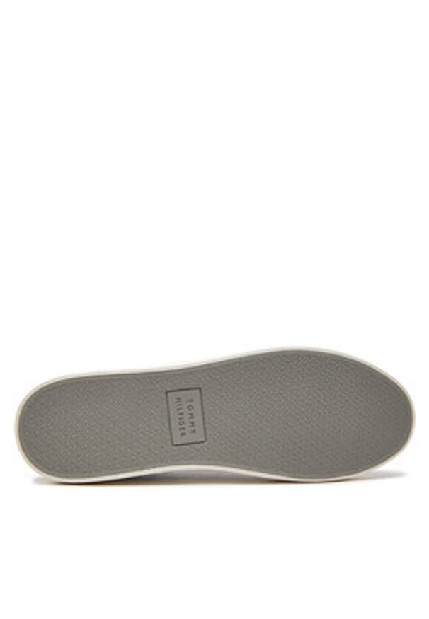TOMMY HILFIGER - Tommy Hilfiger Sneakersy Th Hi Vulc Low Core Seasonal FM0FM05110 Czarny. Kolor: czarny. Materiał: materiał
