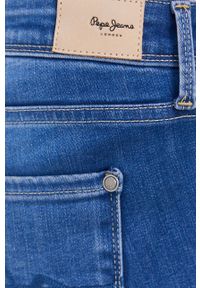 Pepe Jeans Jeansy damskie medium waist. Kolor: niebieski #5