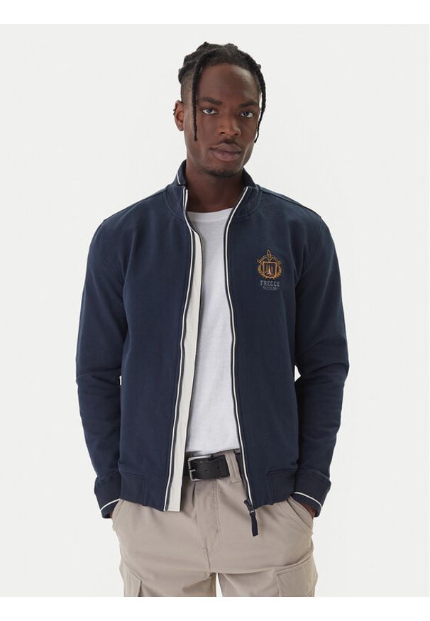 Aeronautica Militare Bluza 252FE2053UF00662 Granatowy Regular Fit. Kolor: niebieski. Materiał: bawełna