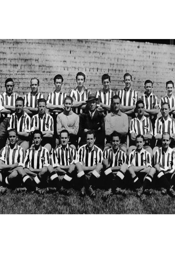 COPA FOOTBALL - Koszulka piłkarska retro dla dorosłych Atlético Madrid 1939-40 - Czerwona-Biała. Kolor: czerwony. Sport: piłka nożna