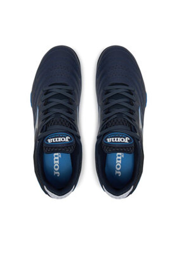Joma Buty do piłki nożnej Maxima 2303 MAXS2303TF Granatowy. Kolor: niebieski. Materiał: skóra
