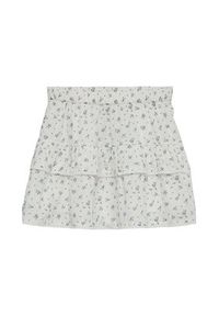 Vero Moda Spódnica mini Trine 10342736 Biały Regular Fit. Kolor: biały. Materiał: bawełna #2
