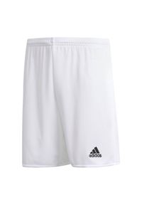 Adidas - Spodenki adidas Parma Junior. Kolor: wielokolorowy, biały, czarny. Sport: piłka nożna #1