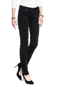 Wrangler - WRANGLER SLIM DARK NAVY W28LEK18R 112128383. Wzór: jednolity #8