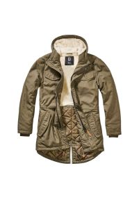 Parka zimowa Męska Brandit Parka Marsh Lake Olive. Kolor: zielony. Sezon: zima