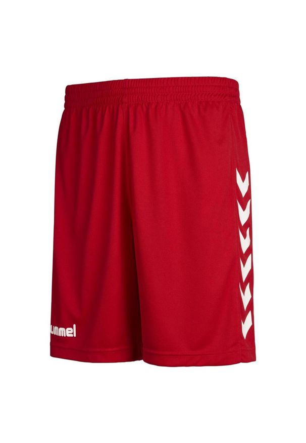 Spodenki sportowe męskie Hummel Core Poly Shorts. Kolor: czerwony