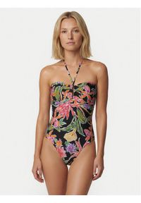Seafolly Strój kąpielowy Hothouse Flowers 11179DD279 Czarny. Kolor: czarny. Materiał: syntetyk #1