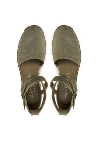 Marc O'Polo Espadryle 40315613802305 Khaki. Kolor: brązowy. Materiał: zamsz, skóra #5