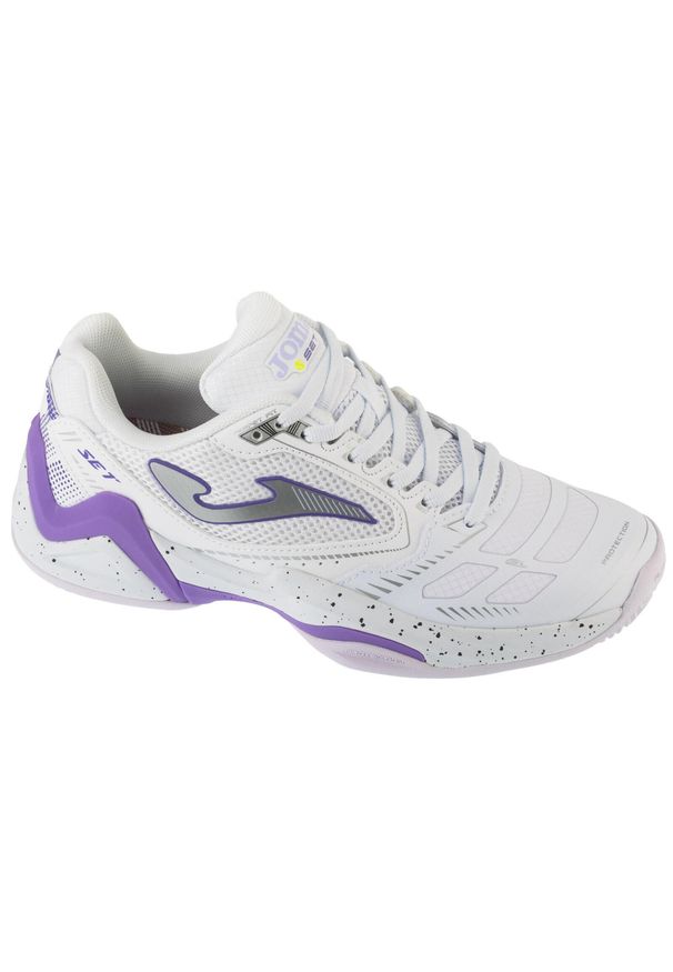 Joma - Buty do tenisa damskie, Set Lady 25 TSELW. Kolor: biały. Sport: tenis