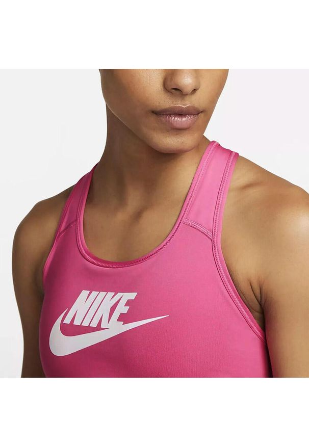 Stanik Sportowy Nike Bra Swoosh Futura. Kolor: różowy