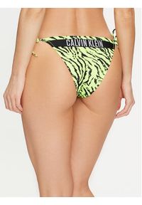 Calvin Klein Swimwear Dół od bikini KW0KW02336 Zielony. Kolor: zielony. Materiał: syntetyk #3