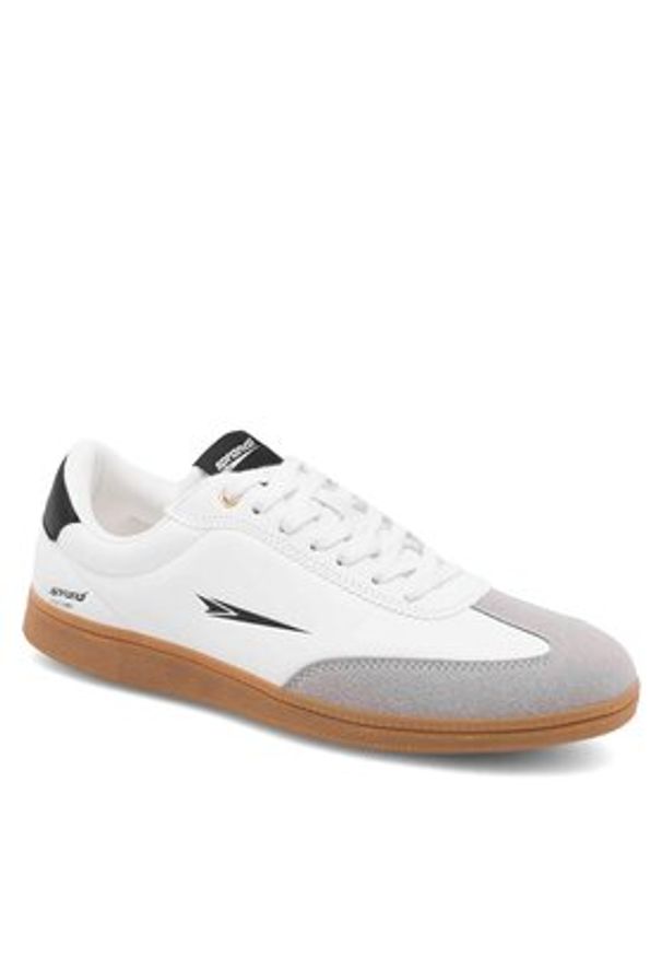 Sprandi Sneakersy RETROSTEMP MPRS-22M12313 Biały. Kolor: biały. Materiał: skóra