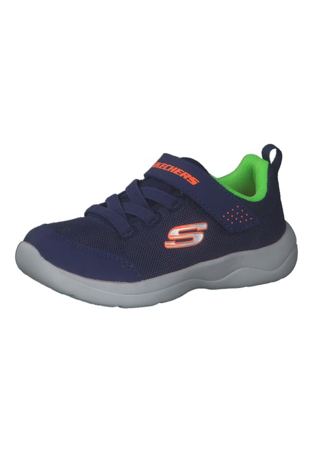 skechers - Obuwie Sportowe Dziecięce Skechers Skech-Stepz 2.0 Granatowy. Okazja: na co dzień. Kolor: niebieski, zielony, wielokolorowy. Materiał: syntetyk, tkanina, materiał
