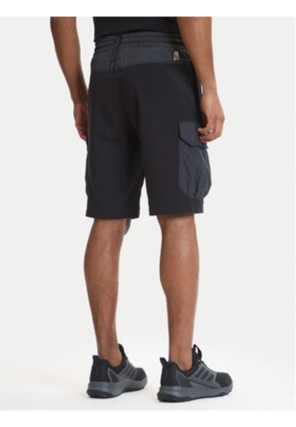 Parajumpers Szorty sportowe Boyce 26SMPMPAFP06 Czarny Regular Fit. Kolor: czarny. Materiał: bawełna. Styl: sportowy