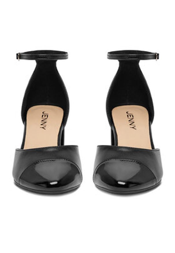 Jenny - JENNY Czółenka CEO-PX239-01 Czarny. Kolor: czarny. Materiał: materiał, syntetyk