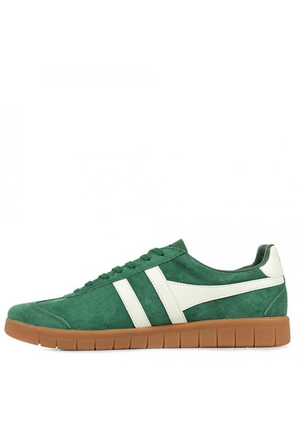 Buty do chodzenia męskie Gola Hurricane. Zapięcie: sznurówki. Kolor: biały, wielokolorowy. Materiał: skóra, materiał. Szerokość cholewki: normalna. Sport: turystyka piesza