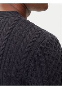 Jack & Jones - Jack&Jones Sweter Blusean 12283486 Granatowy Regular Fit. Kolor: niebieski. Materiał: bawełna #5