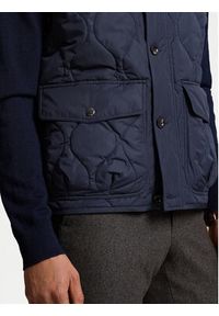Polo Ralph Lauren Bezrękawnik 710950836001 Granatowy Regular Fit. Typ kołnierza: polo. Kolor: niebieski. Materiał: syntetyk. Długość rękawa: bez rękawów #5