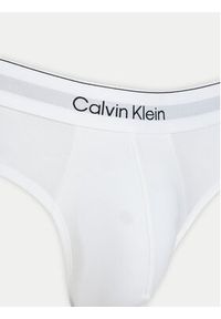 Calvin Klein Underwear Komplet 3 par slipów LV00NB4388 Biały. Kolor: biały. Materiał: bawełna