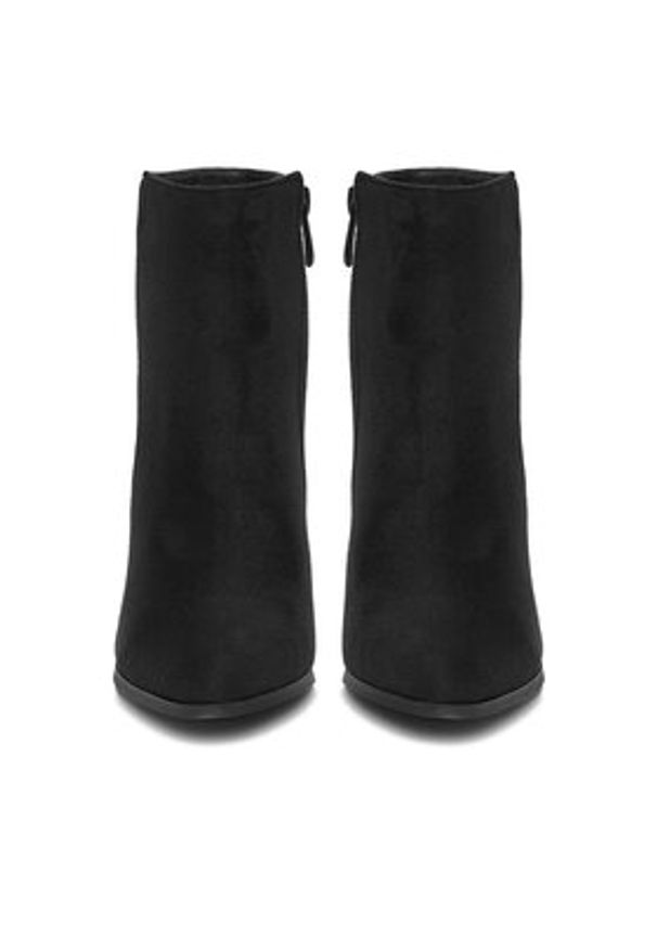 DeeZee Botki BM-9075 Czarny. Kolor: czarny. Materiał: materiał