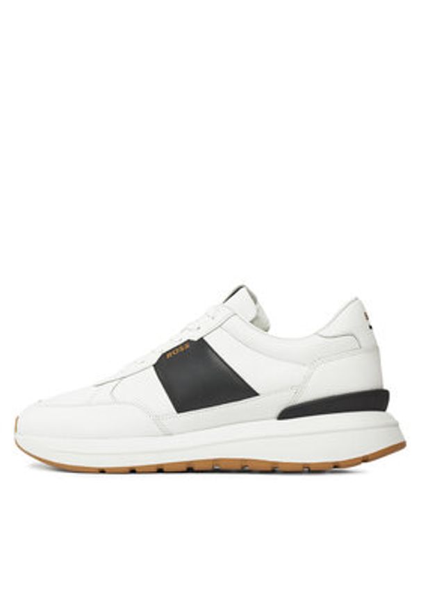 BOSS - Boss Sneakersy Jace Runn 50512264 Biały. Kolor: biały. Materiał: materiał